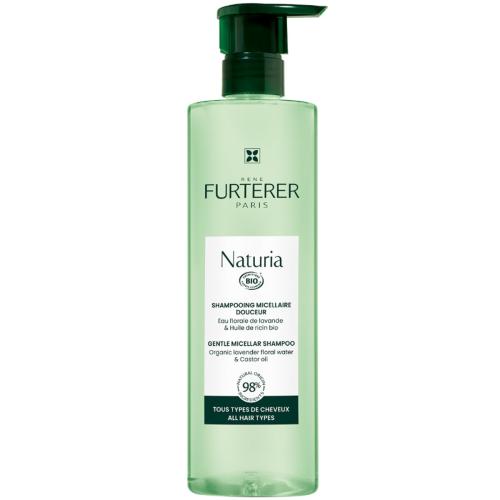 René Furterer Naturia Bio Gentle Micellar Shampoo Απαλό Σαμπουάν για Συχνή Χρήση με Ανθόνερο Λεβάντας & Καστορέλαιο 400ml